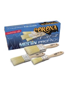 Corona Merlin 3 Piece Paint Brush Set